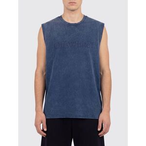 Off-White T-Shirt Men Blue